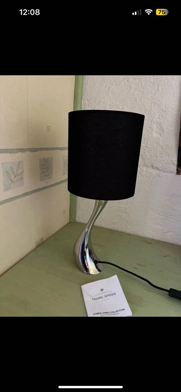 Lampe cobra à poser georg jensen