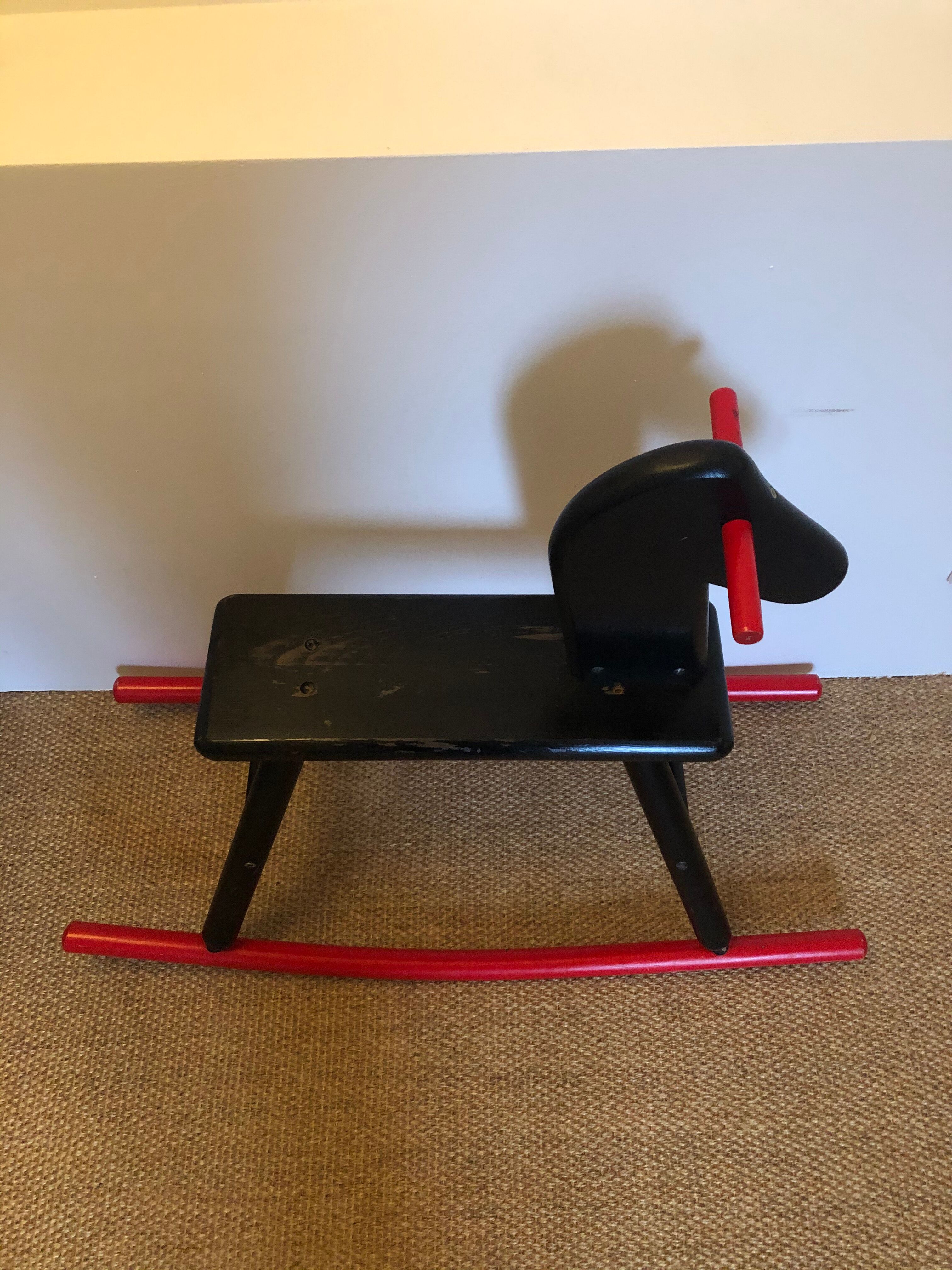 Vintage ikea rocking horse