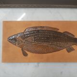 Ceramic fish dish signed R. Capron