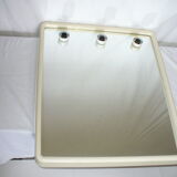 Italian Gedy illuminating mirror from the 70s 60x70cm