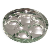 Nile Green Ground Glass Ashtray by Max Ingrand for Fontana Arte, Italy