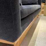 Sofa 210 - Natural wood - Storm fabric - RED Edition