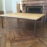 Table basse bois et fer