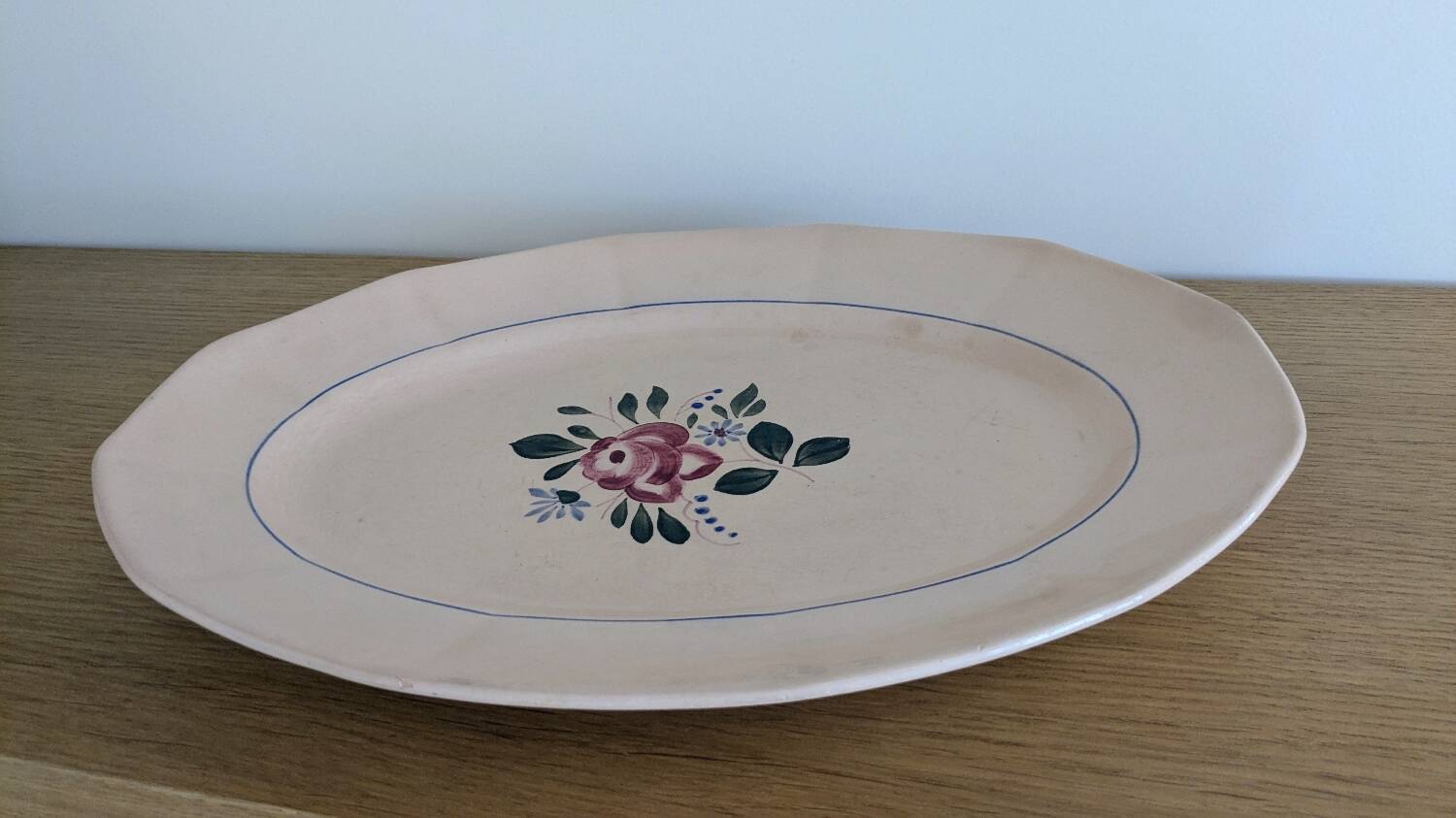 Digoin Sarreguemines serving dish