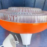 Vintage 1970, suspension Space age UFO orange