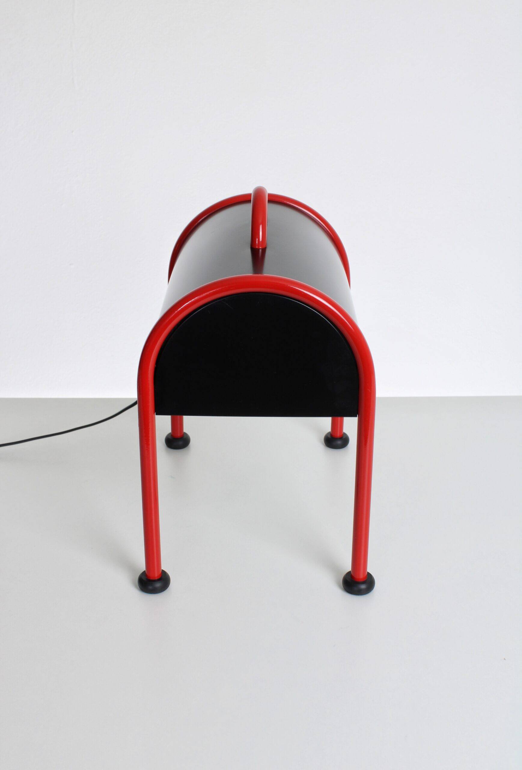 Valigia table lamp by Ettore Sottsass for Stilnovo, 1977