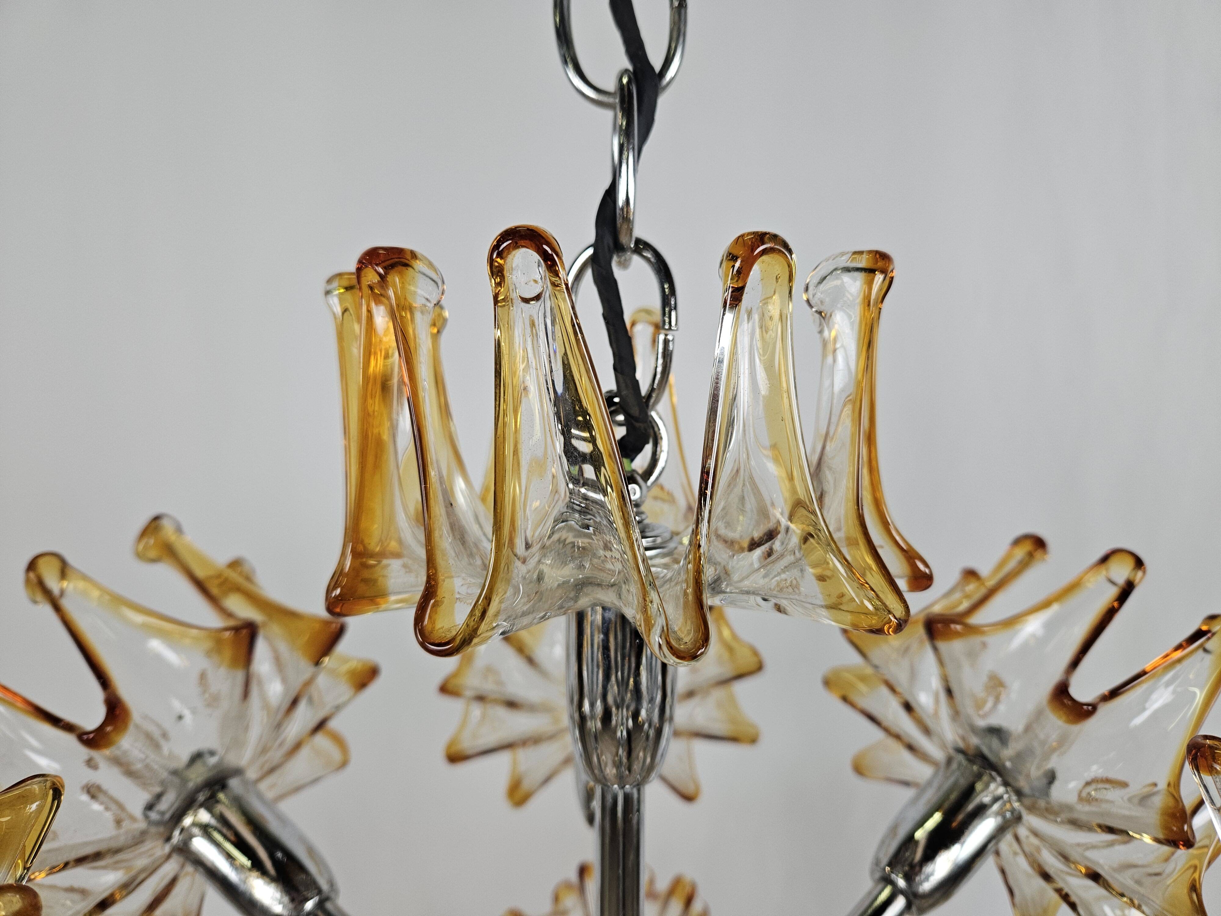 Sputnik chandelier with 14 ceiling lights