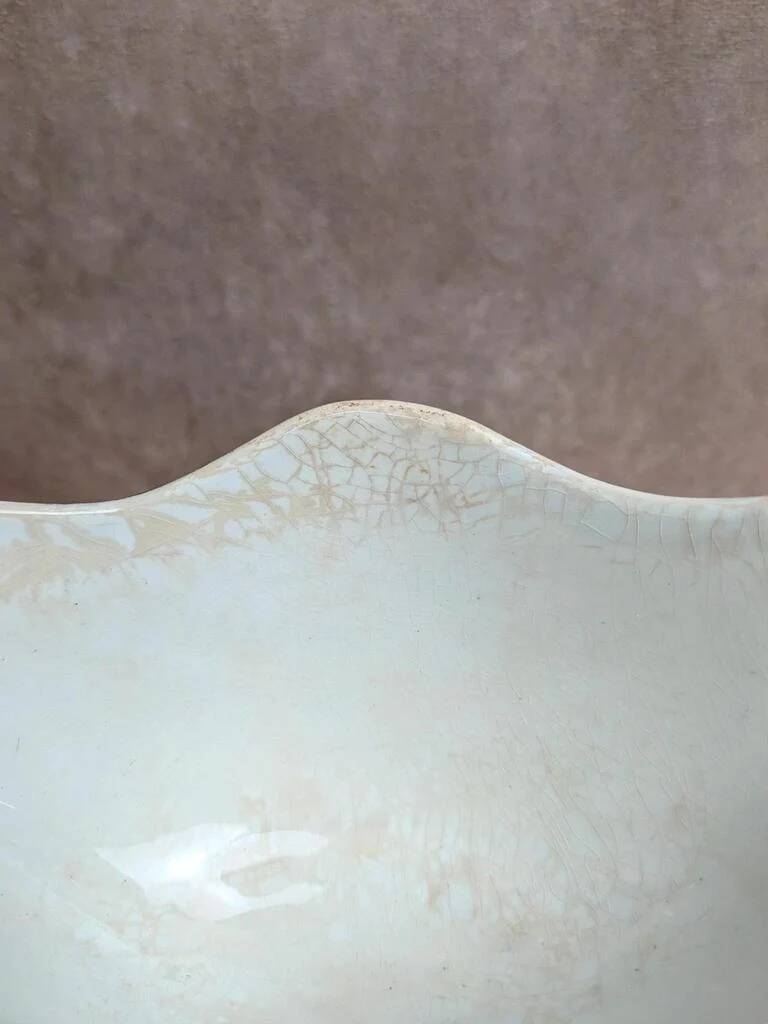 Ironstone sauce boat Saint-Amand & Hamage Marie-Louise