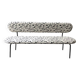 Banc tapissé