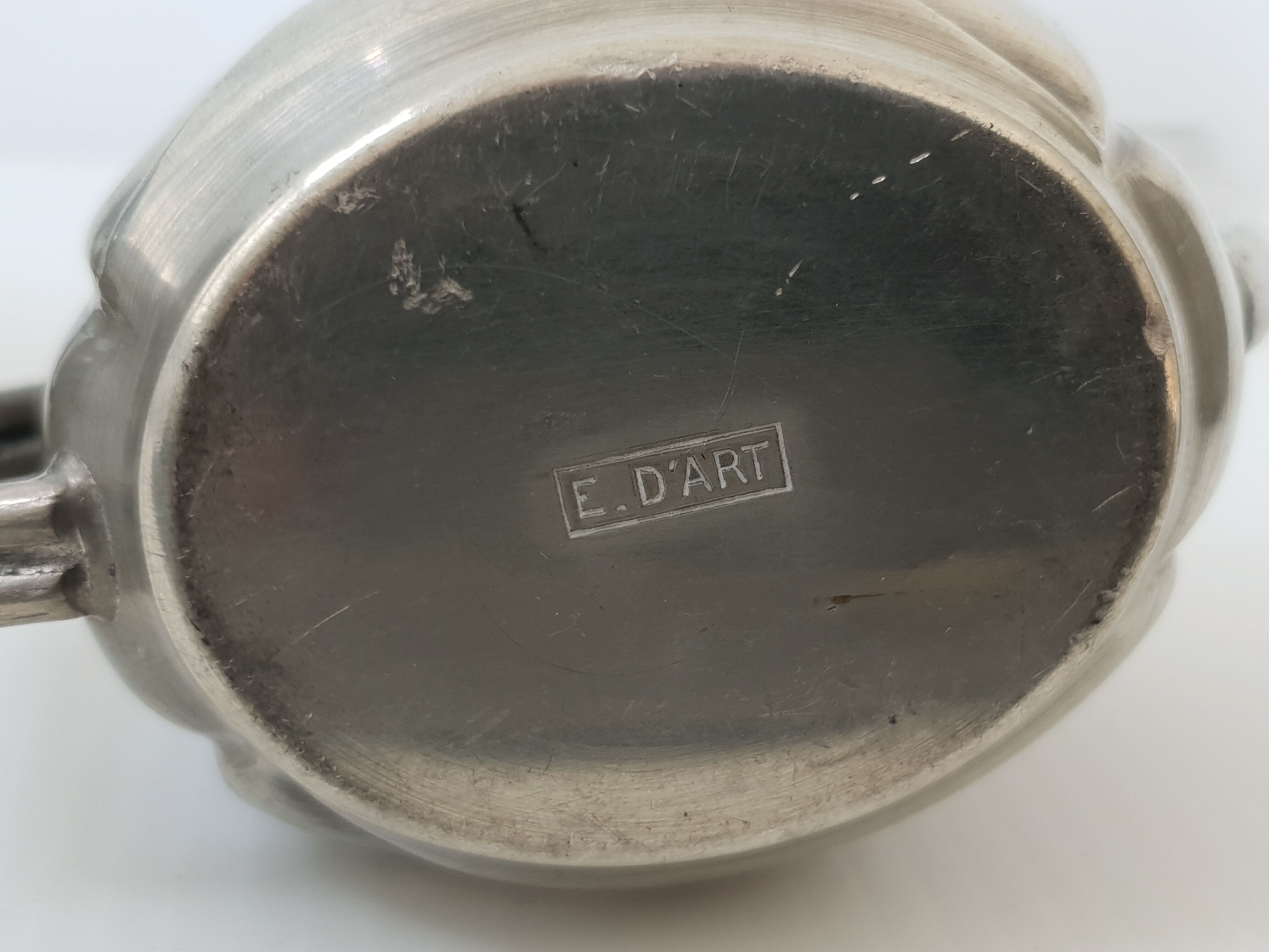 Coffee service art deco tin cuvelier