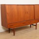 Vintage highboard | Wall cabinet | Teak | 180 cm