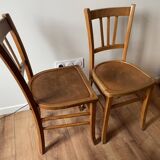 Pair of Luterma bistro chairs from the 1950s