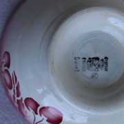 Lot de 2 anciens bols en céramique