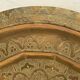 Chic vintage ethnic decorative oriental engraved copper plate