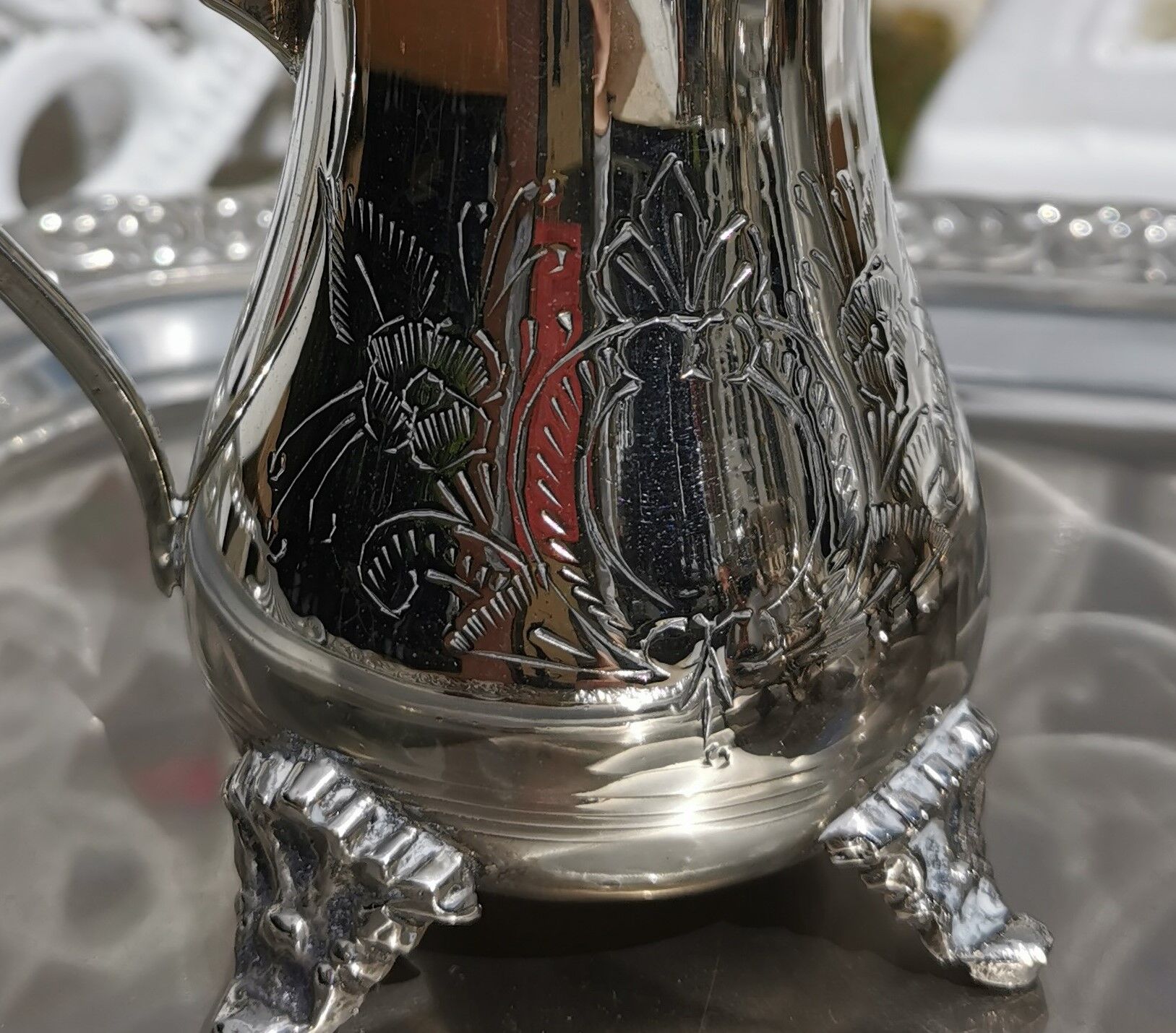 Coffee and tea silver set