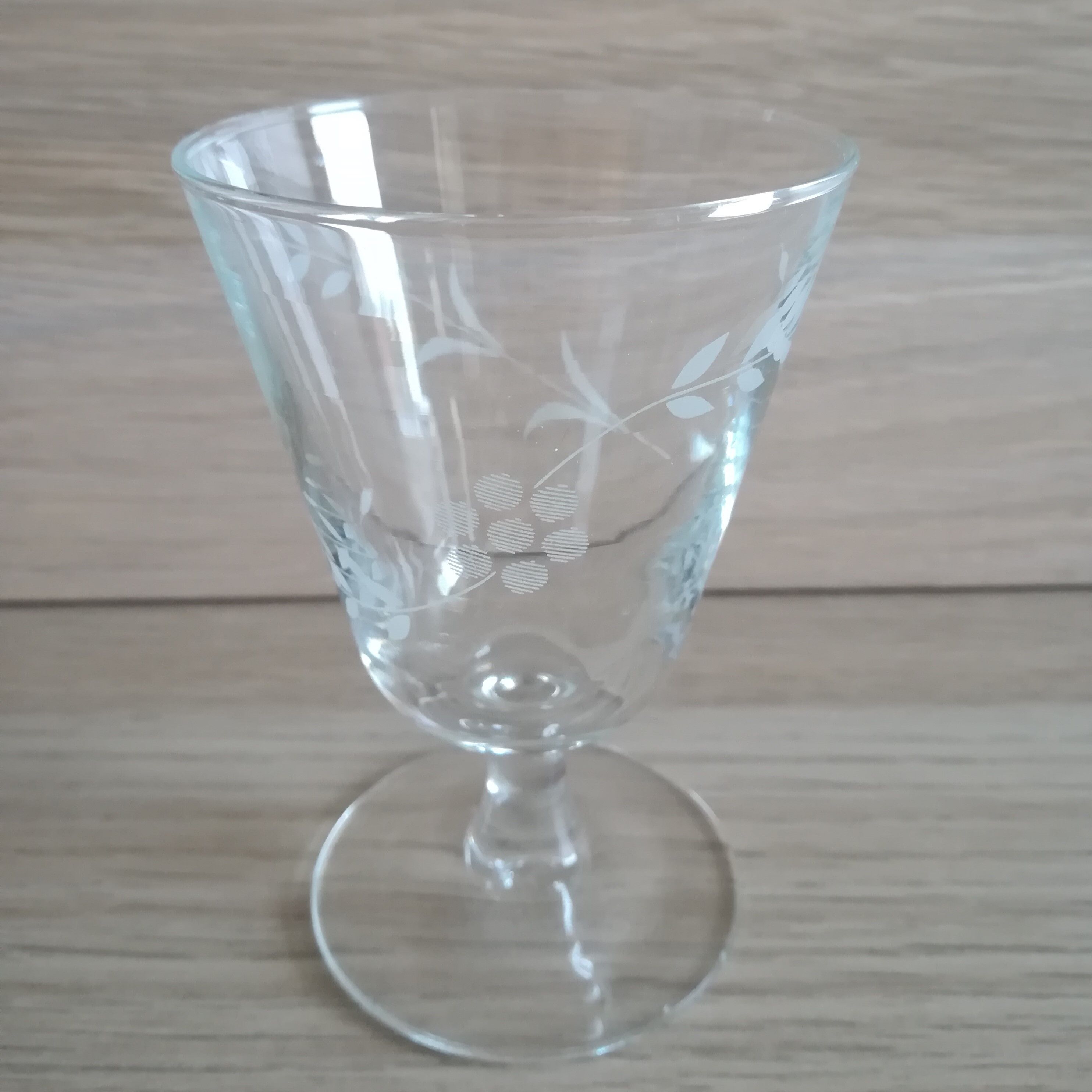 Lot de 6 verres à pied