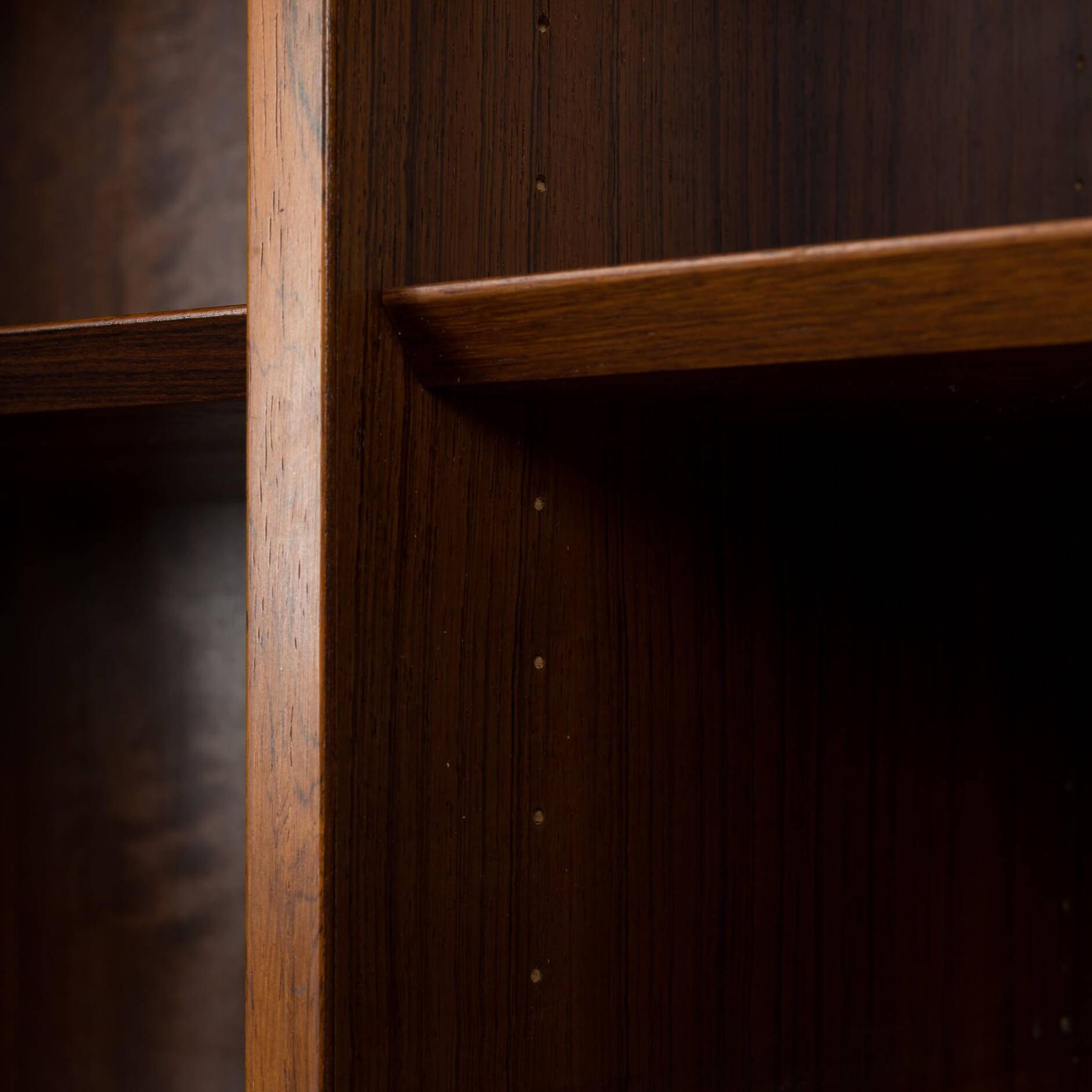 Danish midcentury modern  Rosewood Bookcase by Hundevad & Co, 1960s