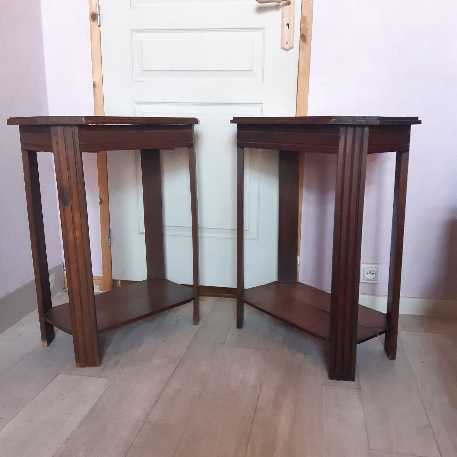 Pair of bedside tables or side table