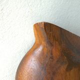 Teak shaped serving dish, early 1970