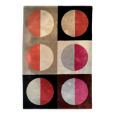 Kinetic rug "Bluna" by Kenzo, c.1980