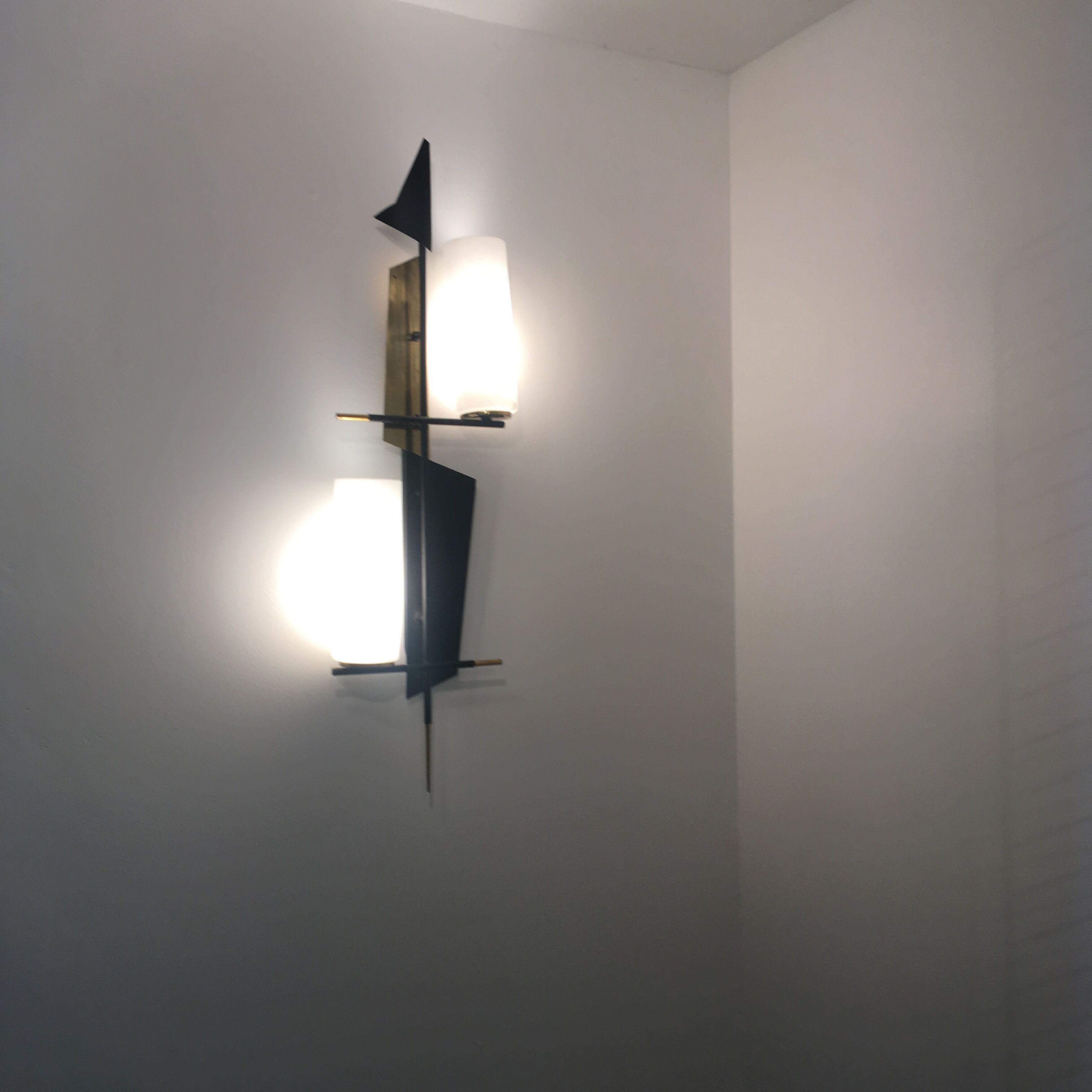 Wall lamp edition R. Lunel Paris 1960