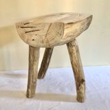 Brutalist tripod farm stool