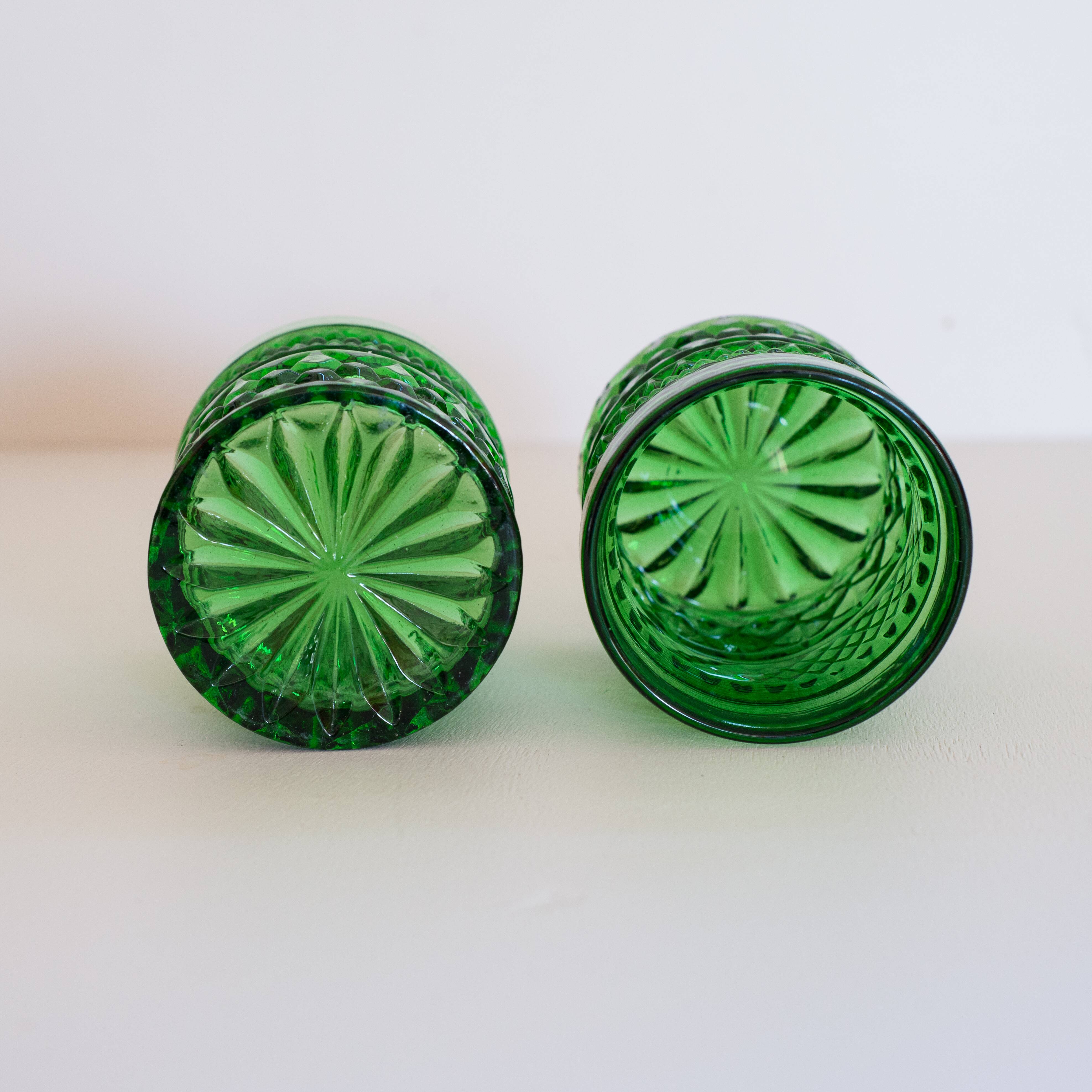 Set of 5 whiskey glasses 70s