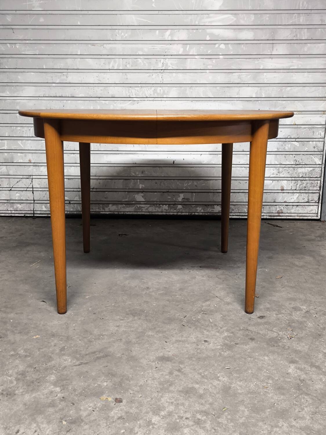 Vintage teak Scandinavian table from the 1960s by Johannes Andersen.