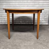 Vintage teak Scandinavian table from the 1960s by Johannes Andersen.