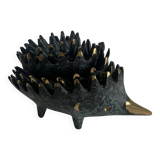 Vintage 1950 hedgehog ashtrays by Walter Bosse for Hertha Baller