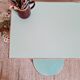 Children's rattan desk and renovated stool