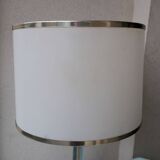 Chrome metal lamp