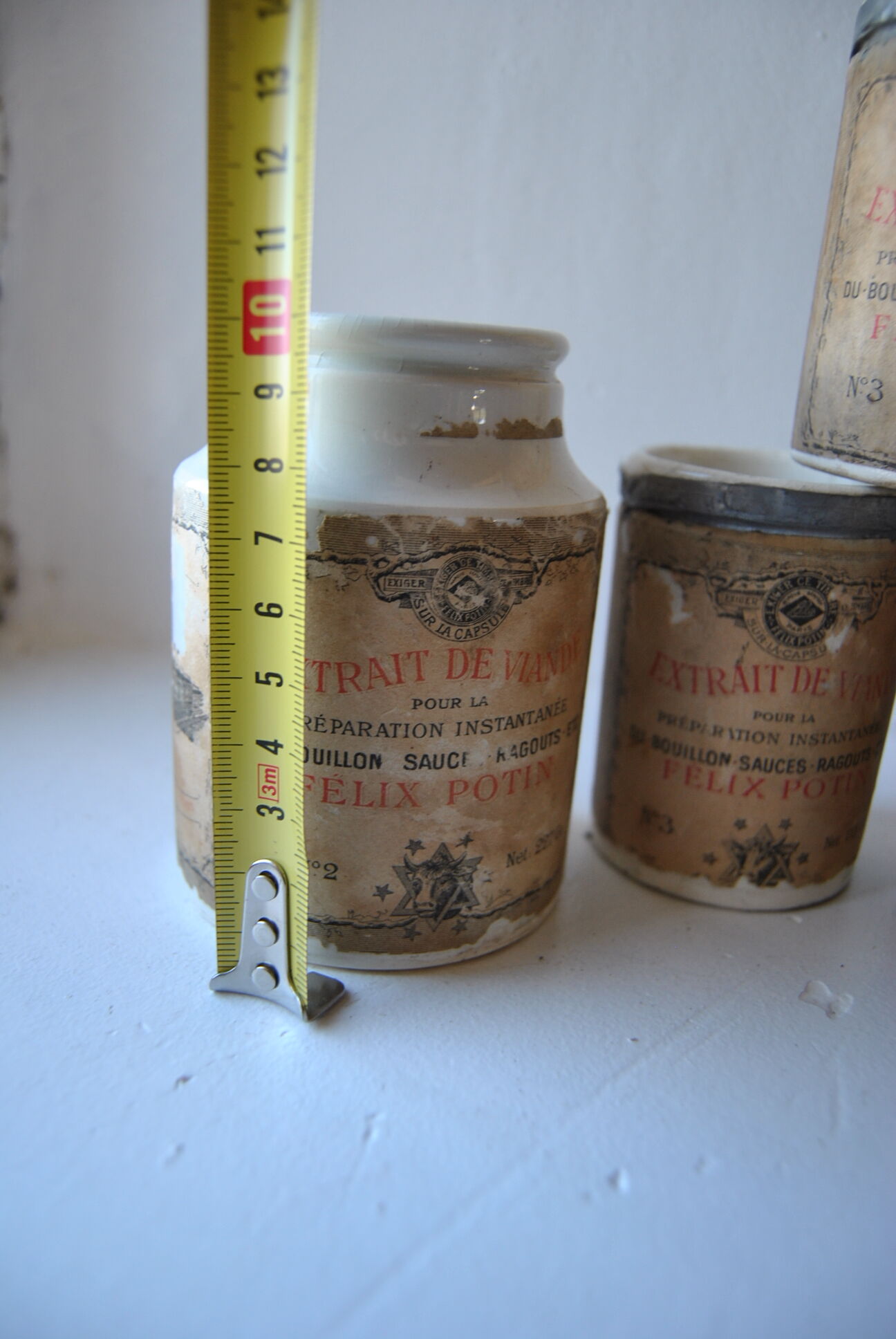 Lot of ceramic pots Felix Potin