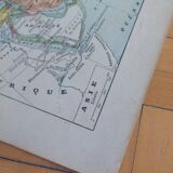 Larousse map of Asia