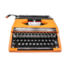 Machine à écrire Silver Reed Silverette S Orange révisée ruban neuf