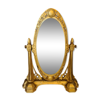 Art deco golden psyche