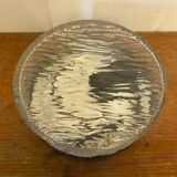 Antique Molded Glass Wall Light Ceiling Lamp + Vintage Black Bracket #C713