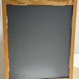 Small rectangular pine mirror 55x45