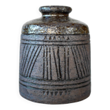 Brutalist Art Ceramic Vase by Inger Persson for Rörstrand, Sweden