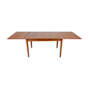 Table scandinave en teck - allonges