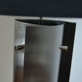 Vintage stainless steel lamp from the 60s 70s