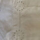 Embroidered openwork pillowcase, early 20th century.