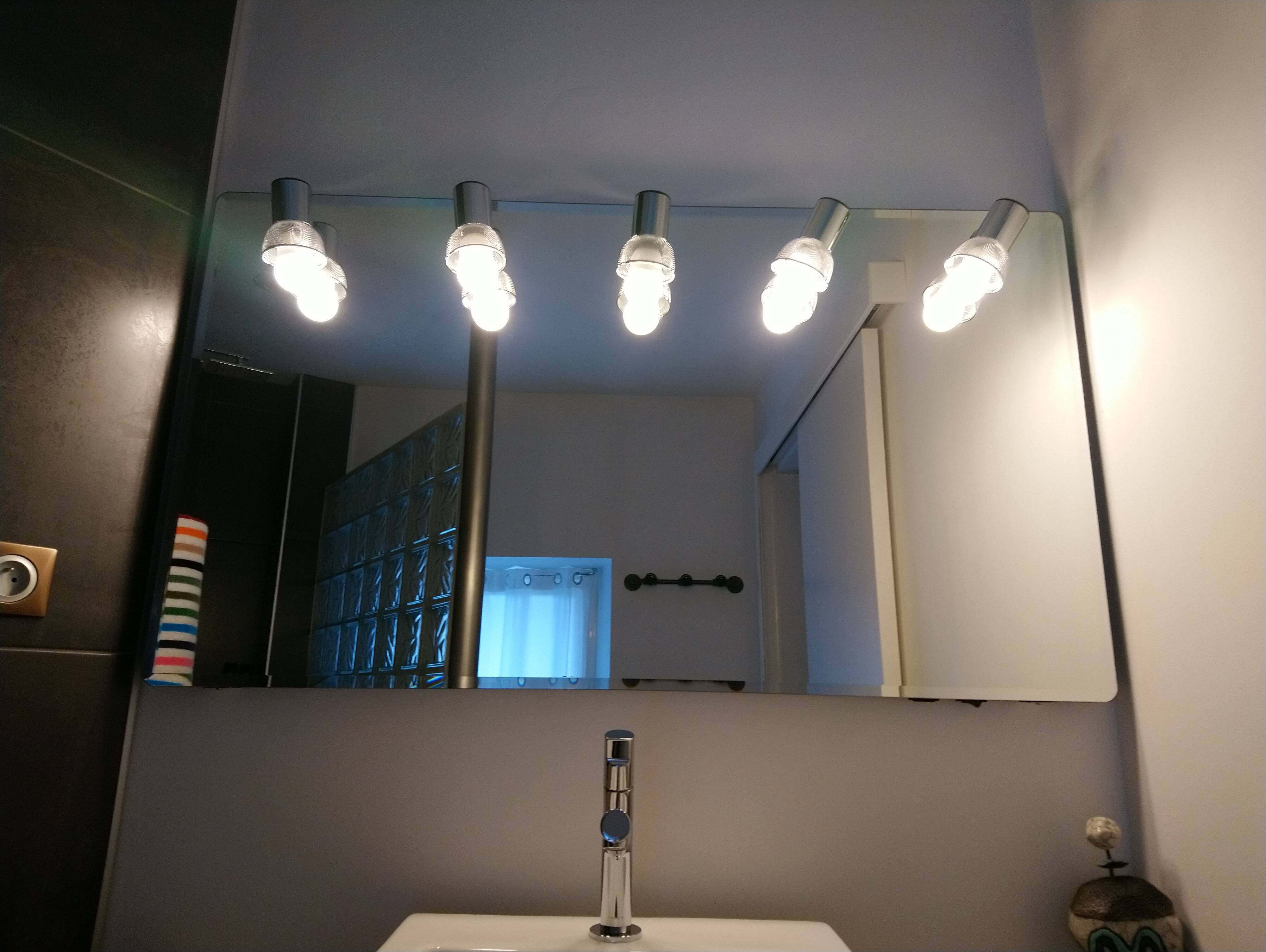 Vintage bathroom or lodge mirror