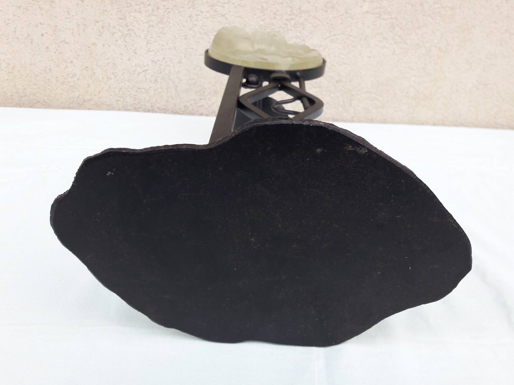 Elephant candle holder sculpture