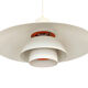 Pendant light PH 4/3 by Poul Henningsen for Louis Poulsen. Denmark 1970s