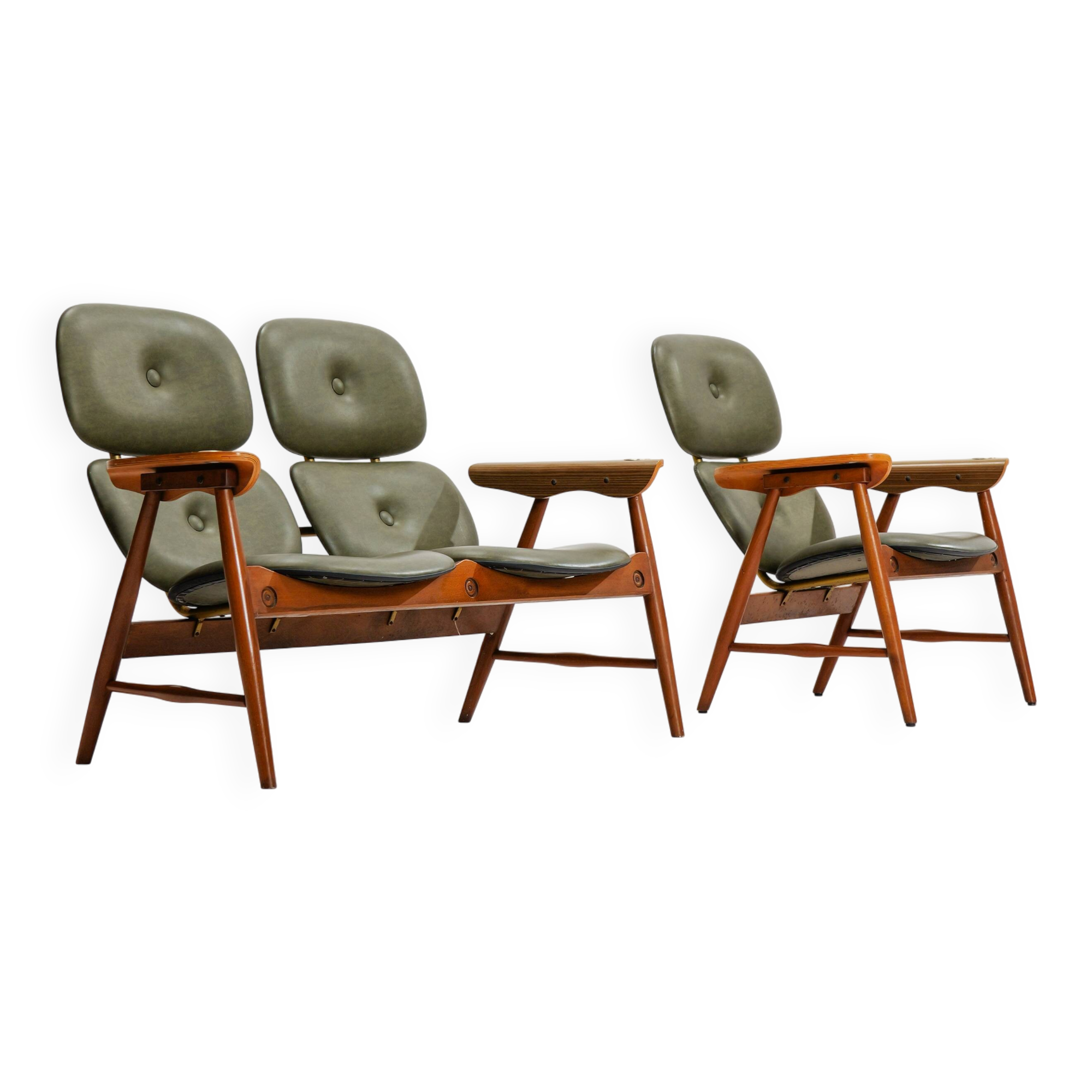 'Relax' sofa set by Marco Zanuso for Poltronova, 1960s