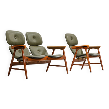'Relax' sofa set by Marco Zanuso for Poltronova, 1960s