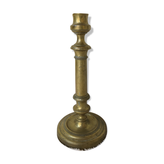 Brass candlestick