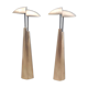 Set of 2 bronze table lamps