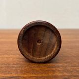 Mid-Century Danish Teak Tulip Candle Holder, 1960s